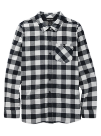 Product image of Women's Burton Favorite Long Sleeve Flannel Shirt[Variant:Stout White Buffalo Plaid]