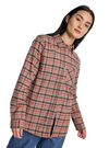 Product image of Women's Burton Favorite Long Sleeve Flannel Shirt[Variant:Peach Echo Check]