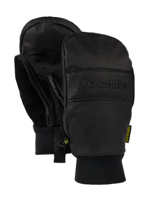 Product image of Burton Treeline Leather Mittens[Variant: True Black]