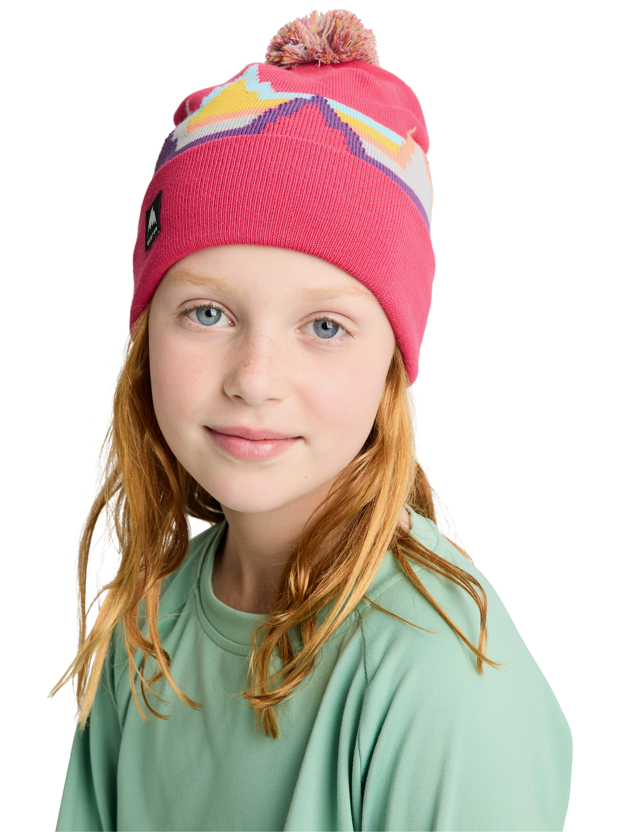 Product image of Kids' Burton Recycled Echo Lake Beanie[Variant:Azalea Pink]