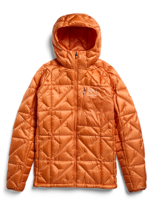 Product image of Men's Burton [ak] Baker Hooded Down Jacket[Variant:Goldfish Orange]