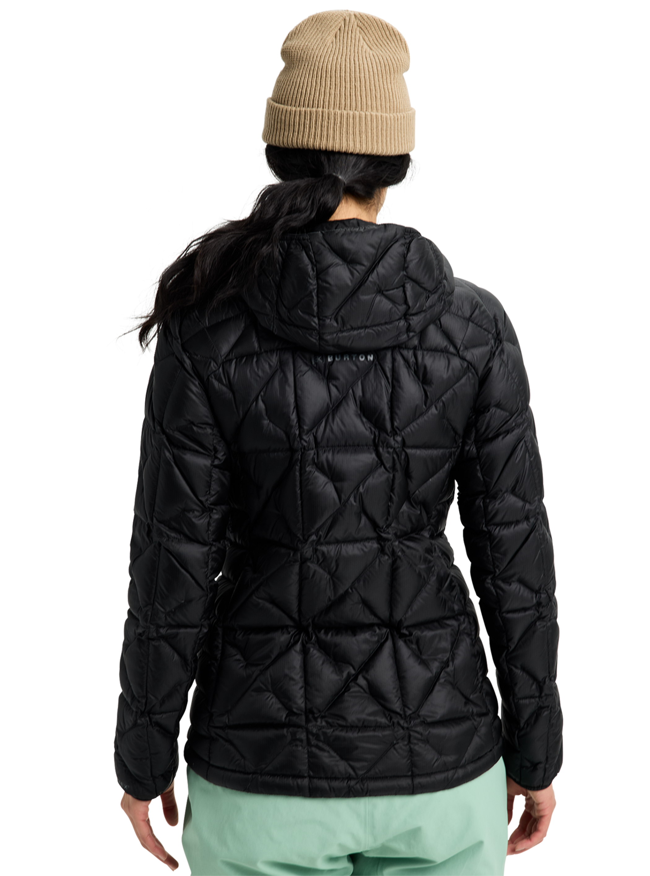 Product image of Women's Burton [ak] Baker Hooded Down Jacket[Variant:True Black]