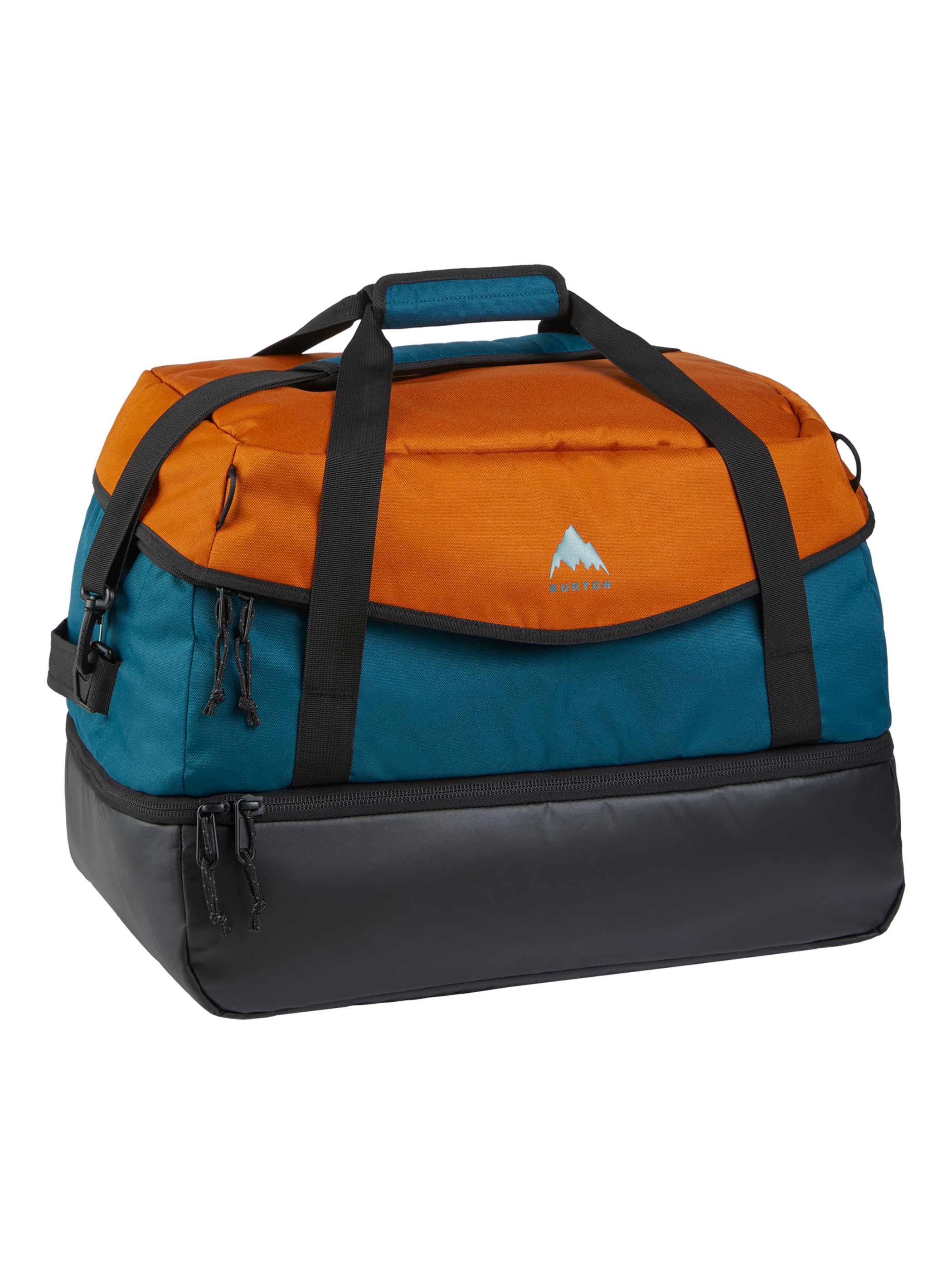Product image of Burton Gig 70L Duffel Bag[Variant:Spiced Chai / Atlantic Teal]
