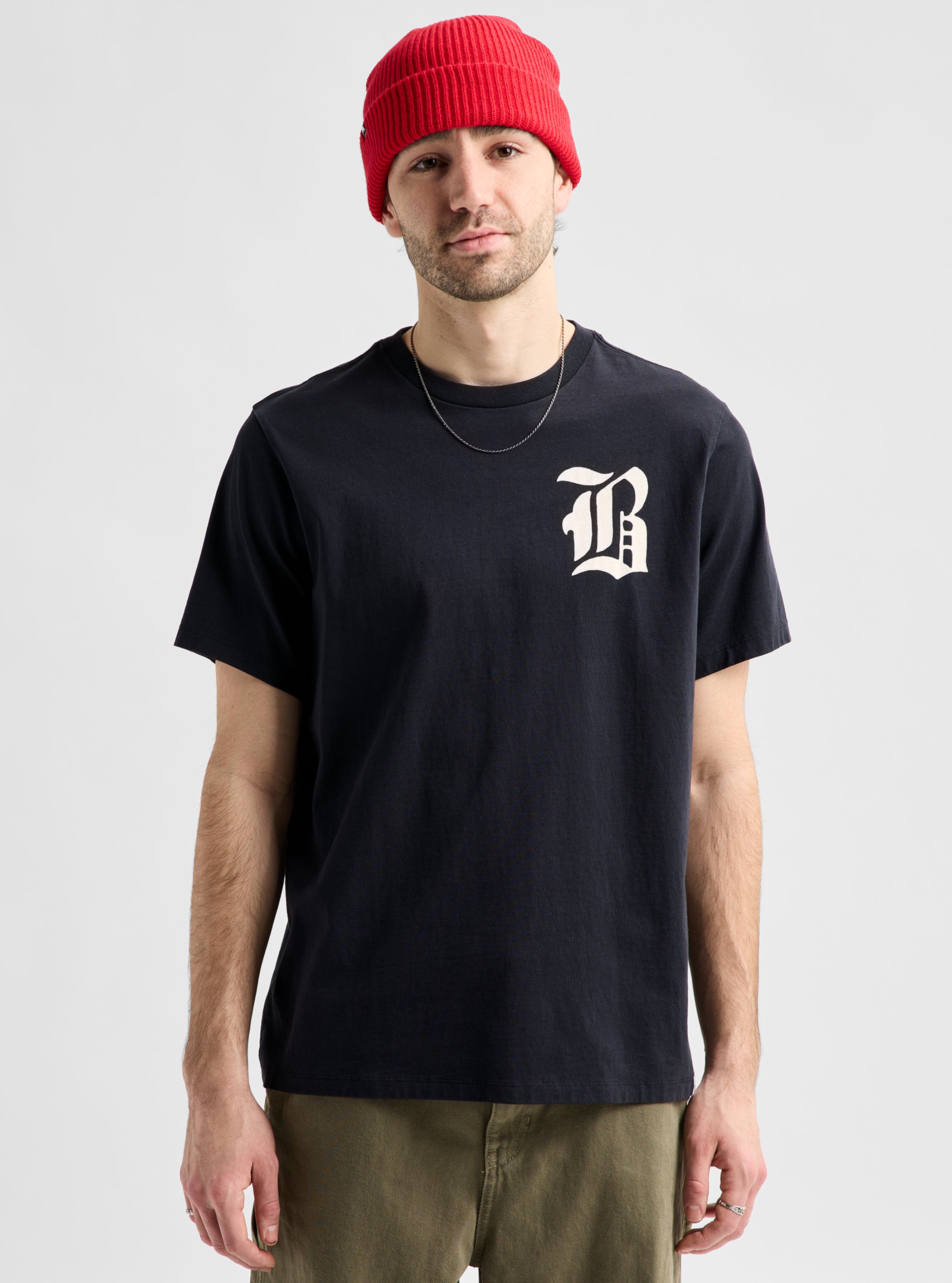 Product image of Burton Hesston Short Sleeve T-Shirt[Variant:True Black]