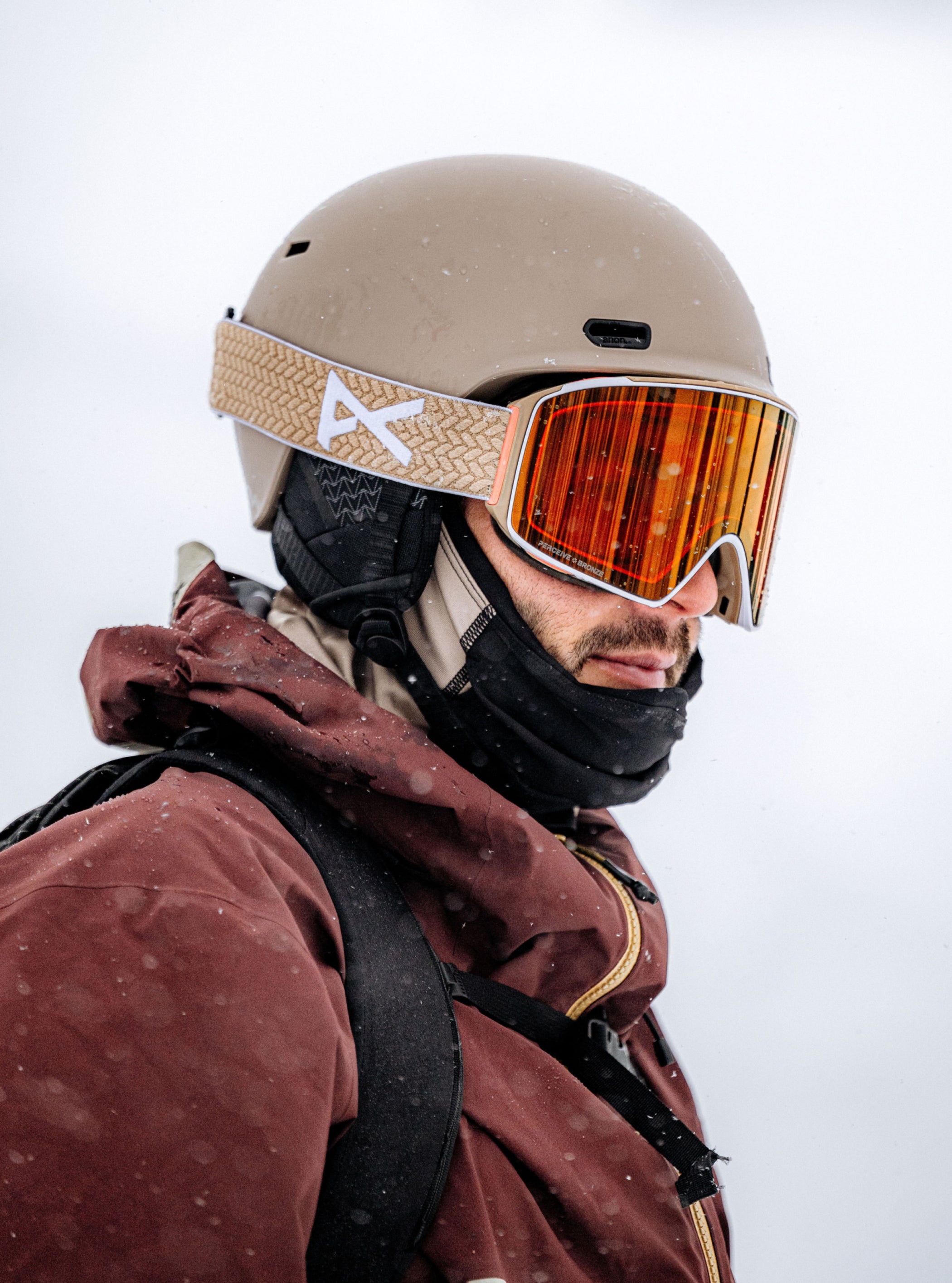 anon oslo wavecel ski & snowboard helmet WaveCel Anonoptics The Anon Oslo WaveCel Helmet pairs 3D cellular protection with an in Anon Oslo WaveCel Helmet Black,