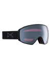 Product image of Anon M4S Low Bridge Fit Goggles (Toric) + Bonus Lens + MFI® Face Mask[Variant:Frame: Smoke, Lens: Perceive Sunny Onyx (6% / S4), Spare Lens: Perceive Variable Violet (34% / S2)]