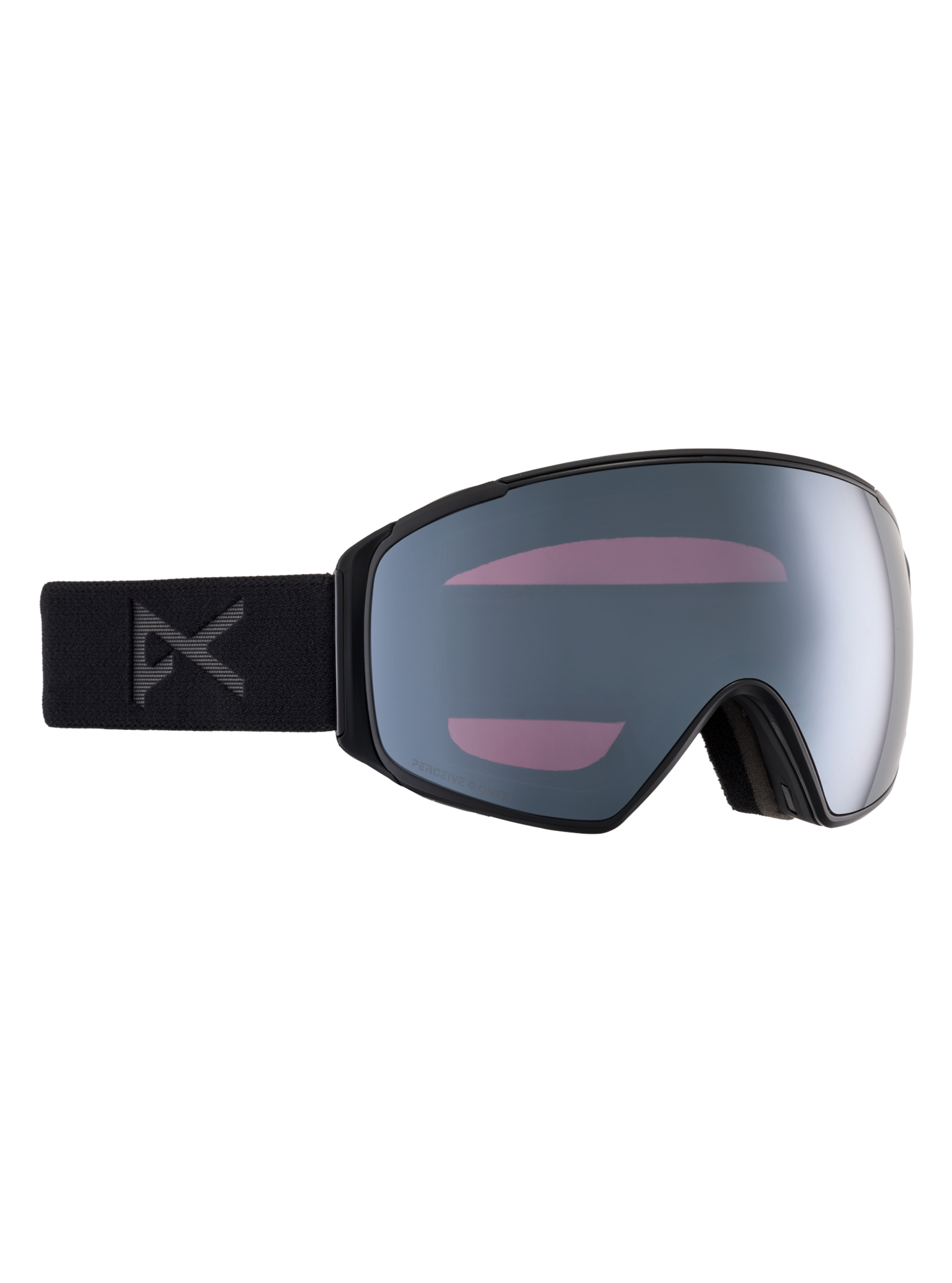 Product image of Anon M4S Low Bridge Fit Goggles (Toric) + Bonus Lens + MFI® Face Mask[Variant:Frame: Smoke, Lens: Perceive Sunny Onyx (6% / S4), Spare Lens: Perceive Variable Violet (34% / S2)]
