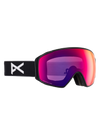 Product image of Anon M4S Low Bridge Fit Goggles (Toric) + Bonus Lens + MFI® Face Mask[Variant:Frame: Black, Lens: Perceive Sunny Red (14% / S3), Spare Lens: Perceive Cloudy Burst (59% / S1)]