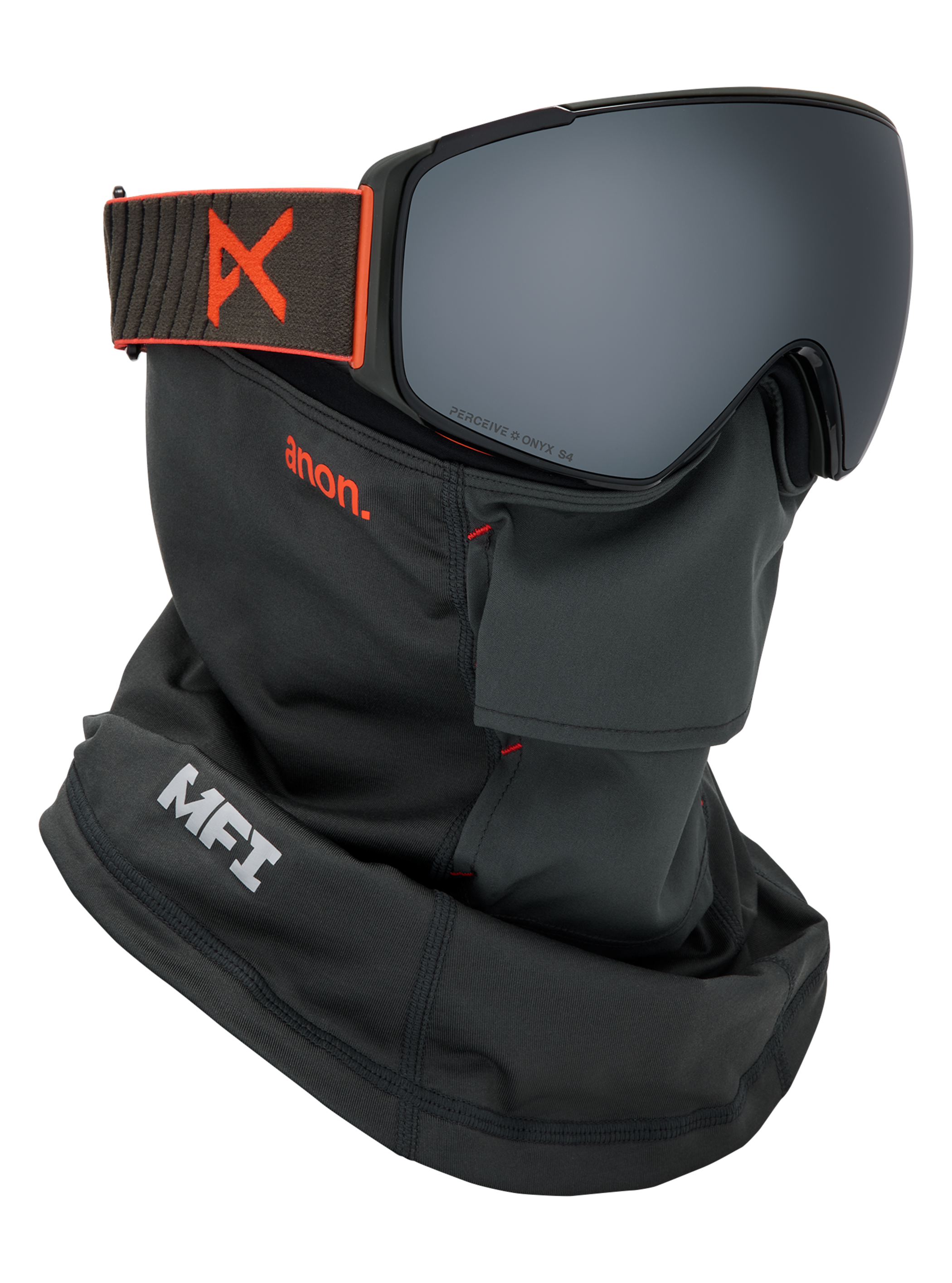 Anon M4S Brille (torisch) + Zusatzbrillenglas + MFI® Face Mask