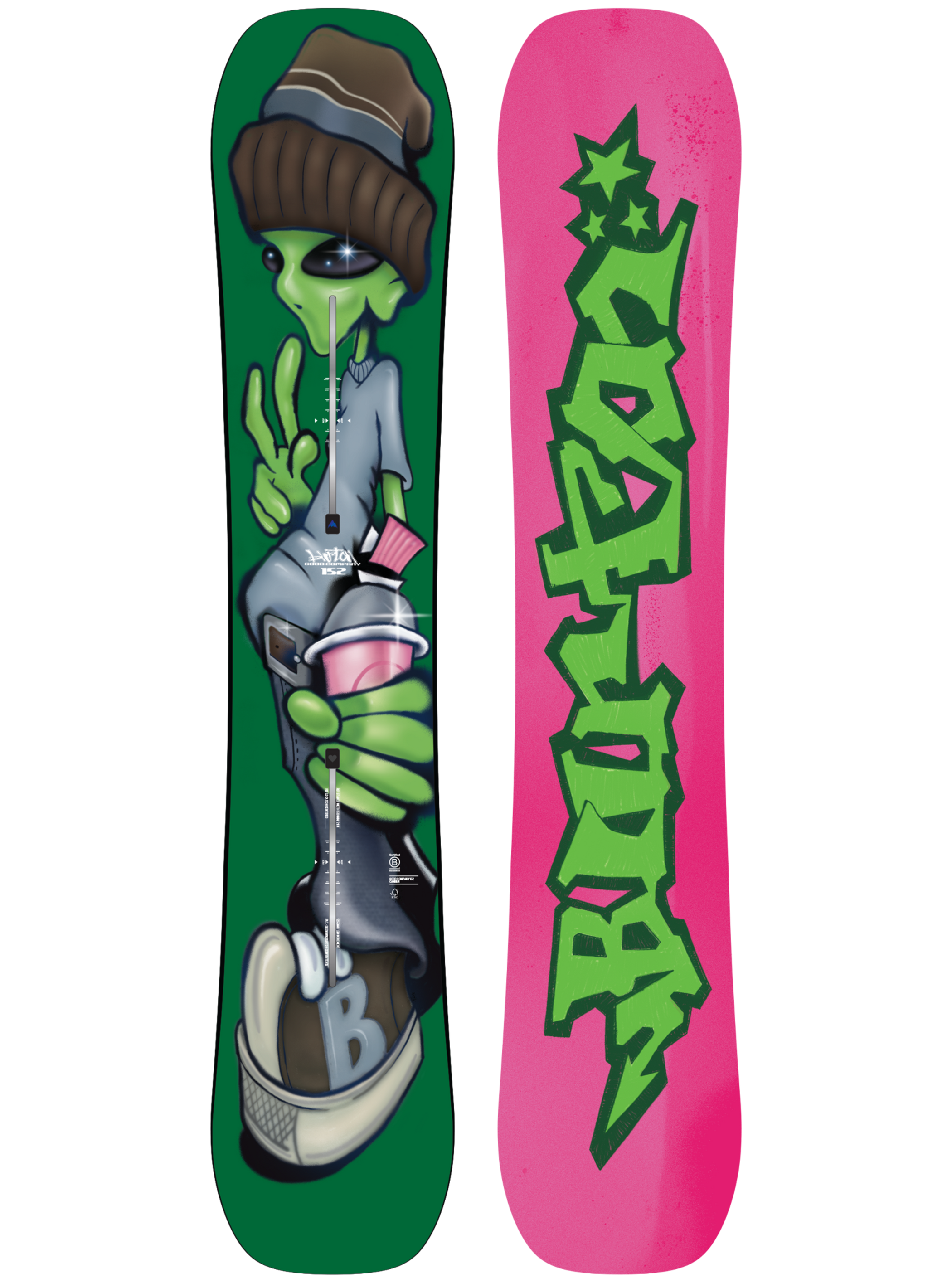 Product image of Burton Good Company Camber Snowboard[Variant:Alien]