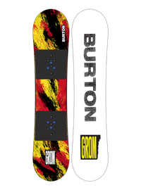Product image of Kids' Burton Grom Flat Top Snowboard[Variant:Ketchup / Mustard]