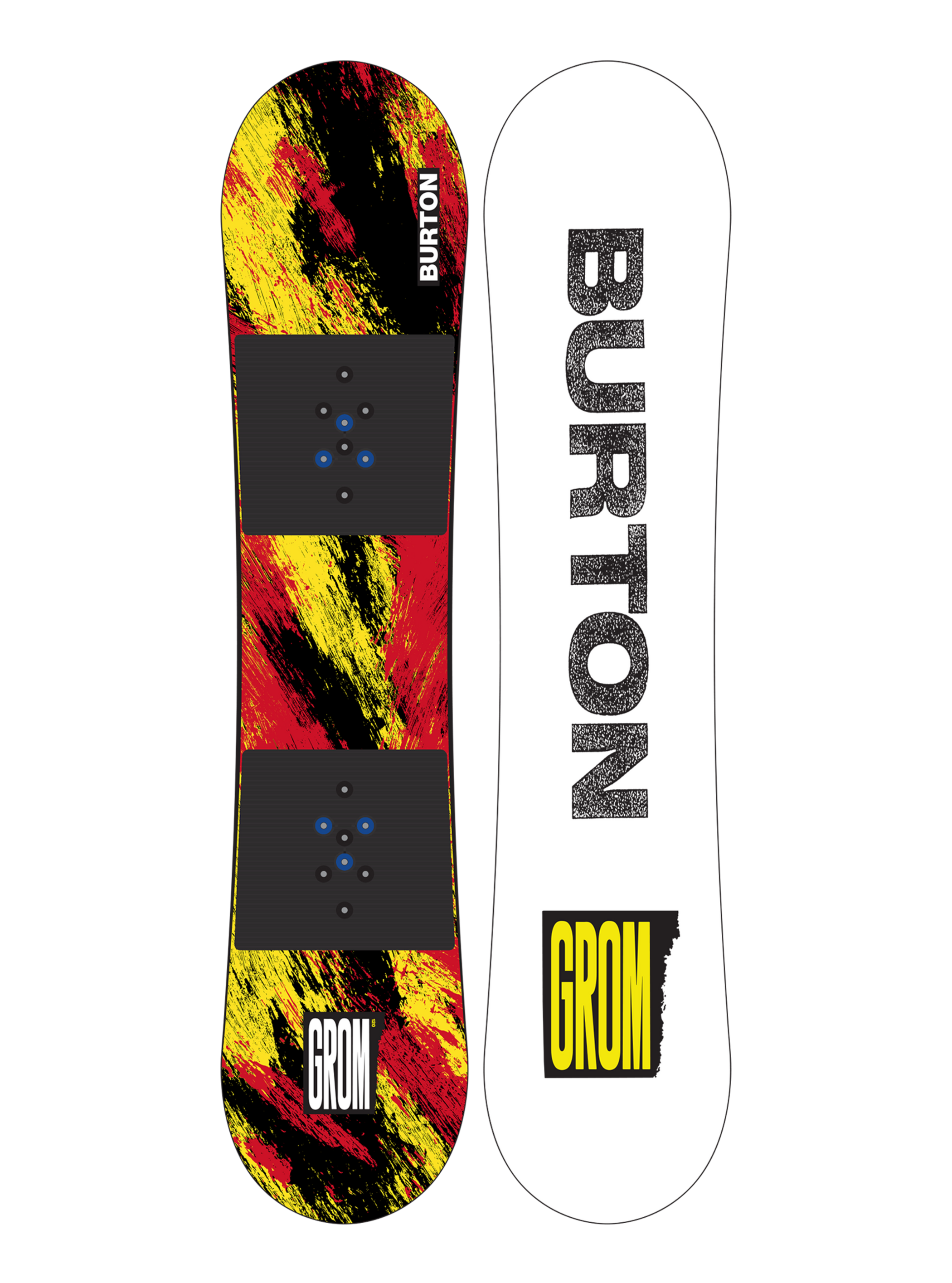 Product image of Kids' Burton Grom Flat Top Snowboard[Variant:Ketchup / Mustard]