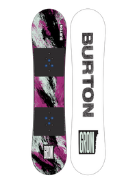 Product image of Kids' Burton Grom Snowboard[Variant:Purple / Teal]