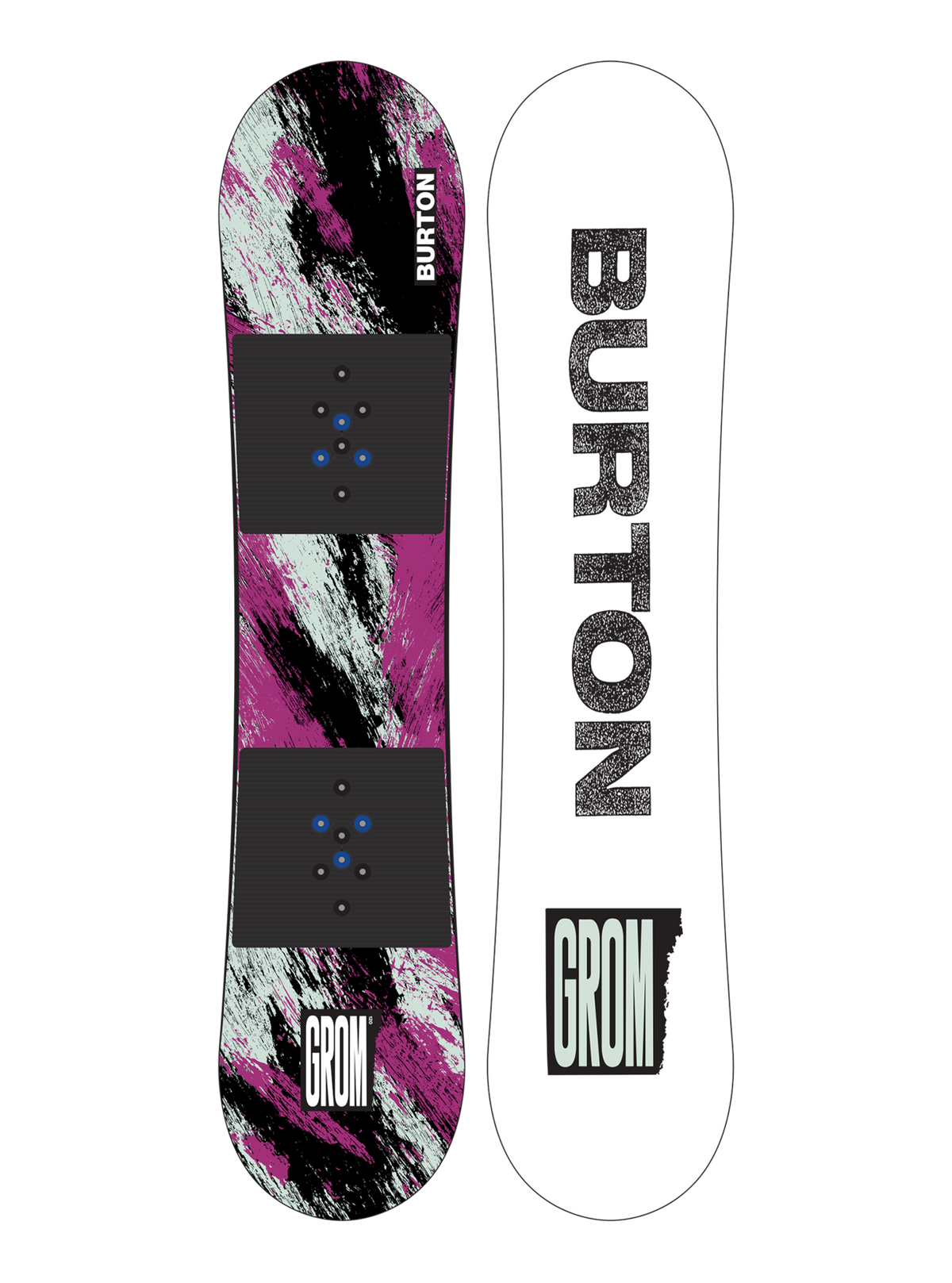 Product image of Kids' Burton Grom Snowboard[Variant:Purple / Teal]