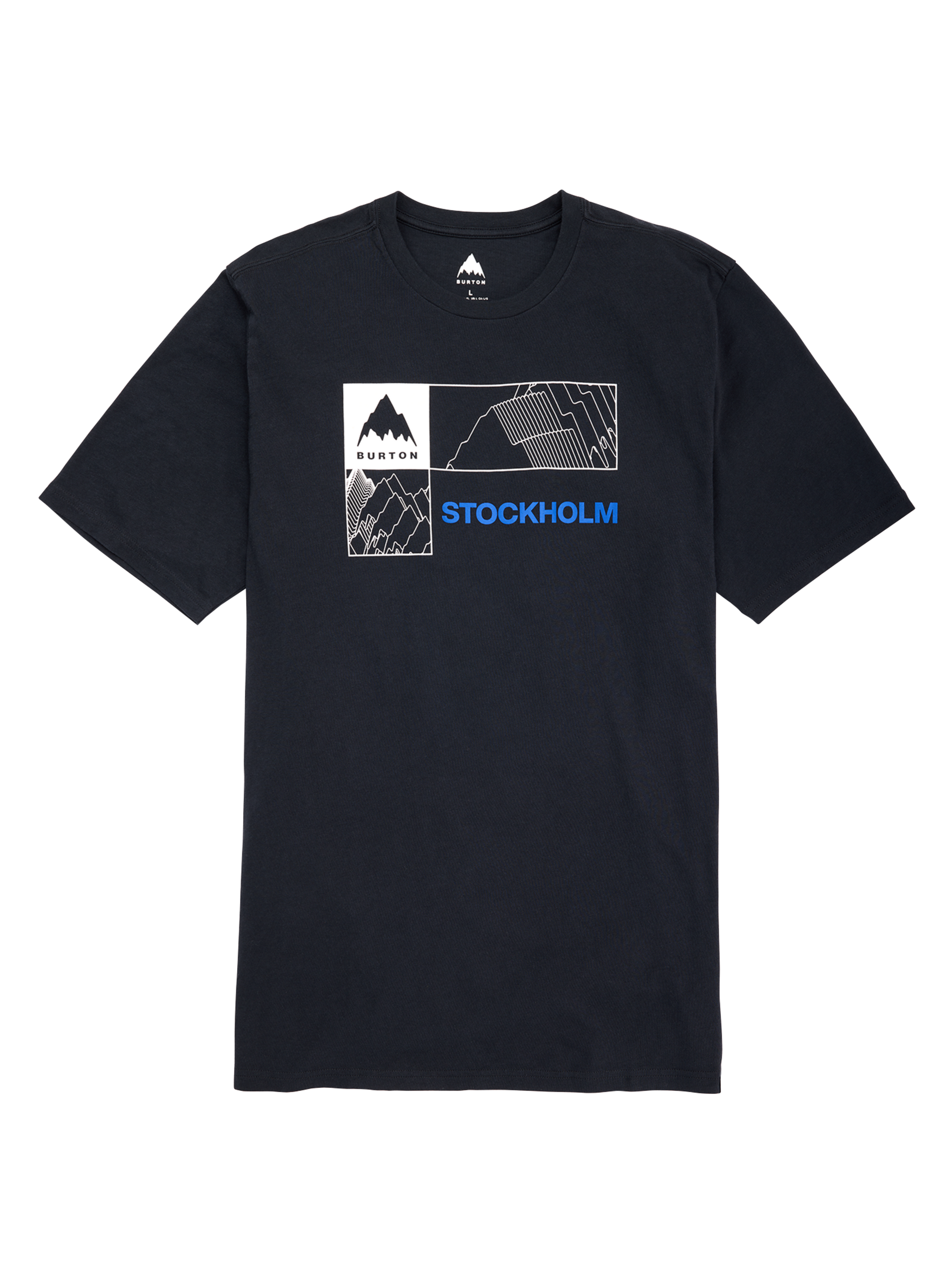 Product image of Burton Local Short Sleeve T-Shirt[Variant:Stockholm True Black]