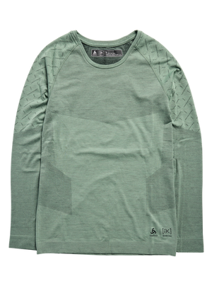 Product image of Men's Burton [ak] Slokar Crewneck Fleece[Variant:Hedge Green / True Black]