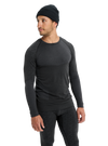 Product image of Men's Burton [ak] Slokar Crewneck Fleece[Variant:True Black / Gray Cloud]