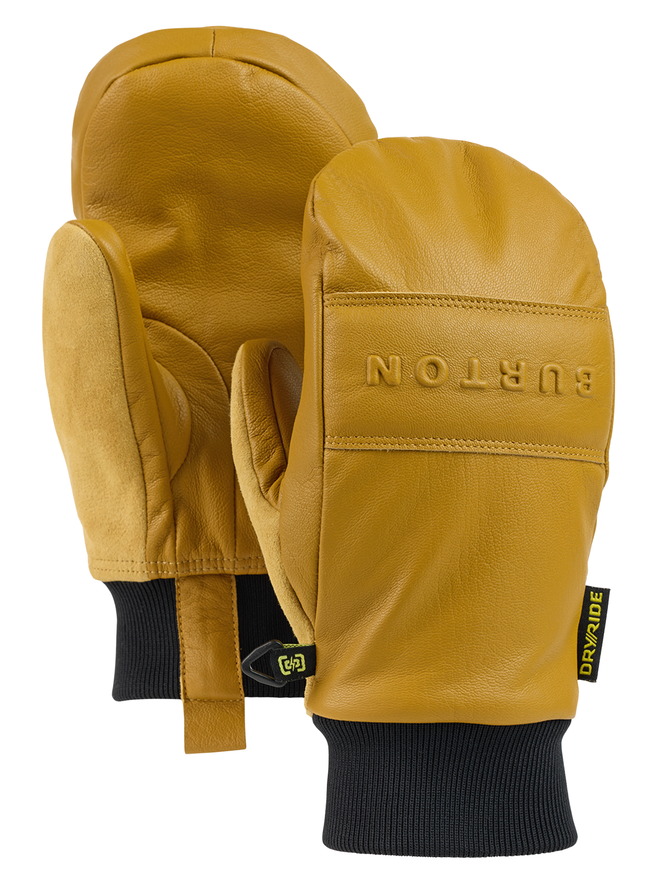 Product image of Kids' Burton Treeline Leather Mittens[Variant:Rawhide]