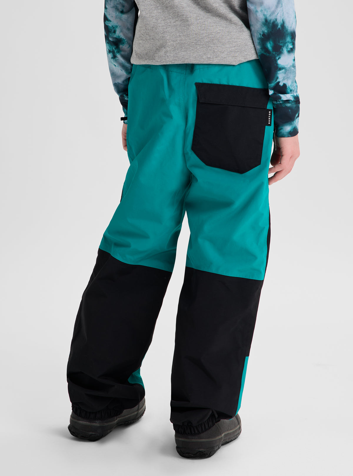 Product image of Kids' Burton Melter Plus 2L Pants[Variant:Pacific Teal / True Black]