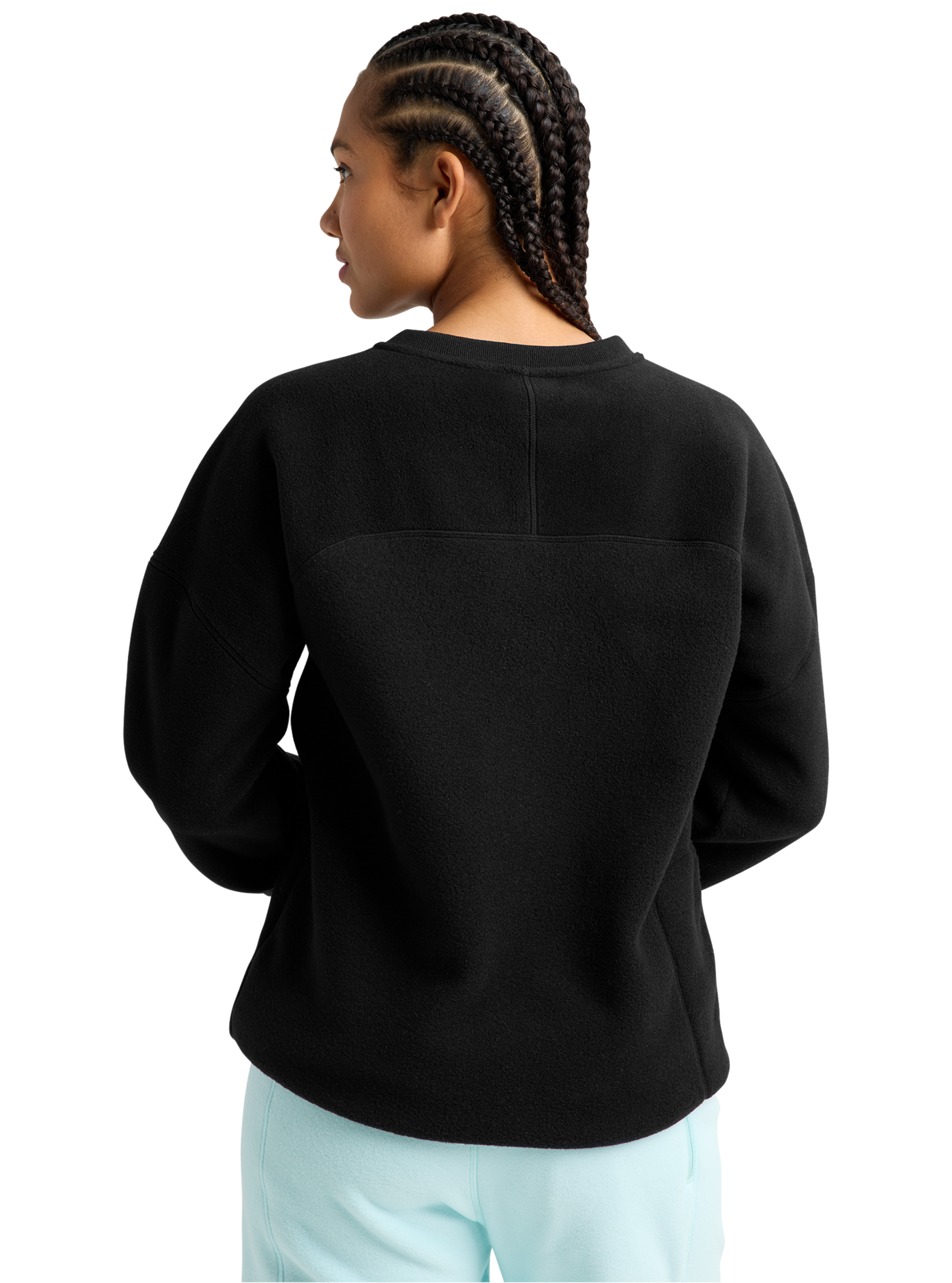 Product image of Burton Cinder Crewneck Fleece[Variant:True Black]