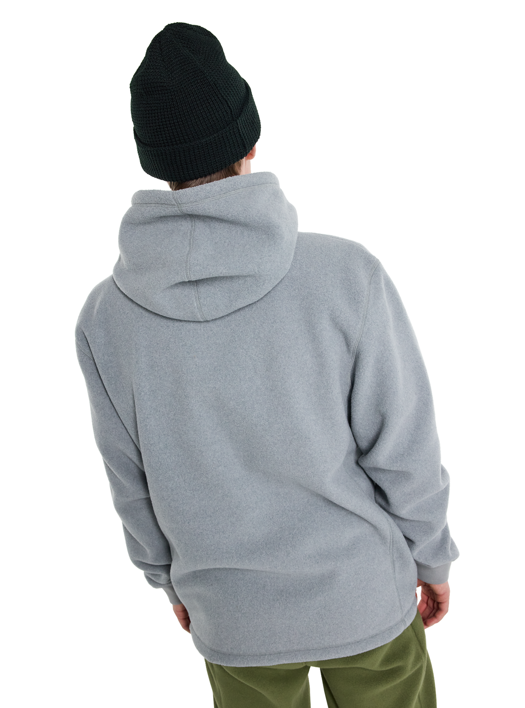 Product image of Burton Cinder Fleece Pullover Hoodie[Variant:Gray Heather]