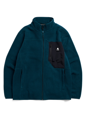 Product image of Men's Burton Cinder Full-Zip Fleece[Variant:Atlantic Teal]