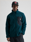 Product image of Men's Burton Cinder Full-Zip Fleece[Variant:Atlantic Teal]