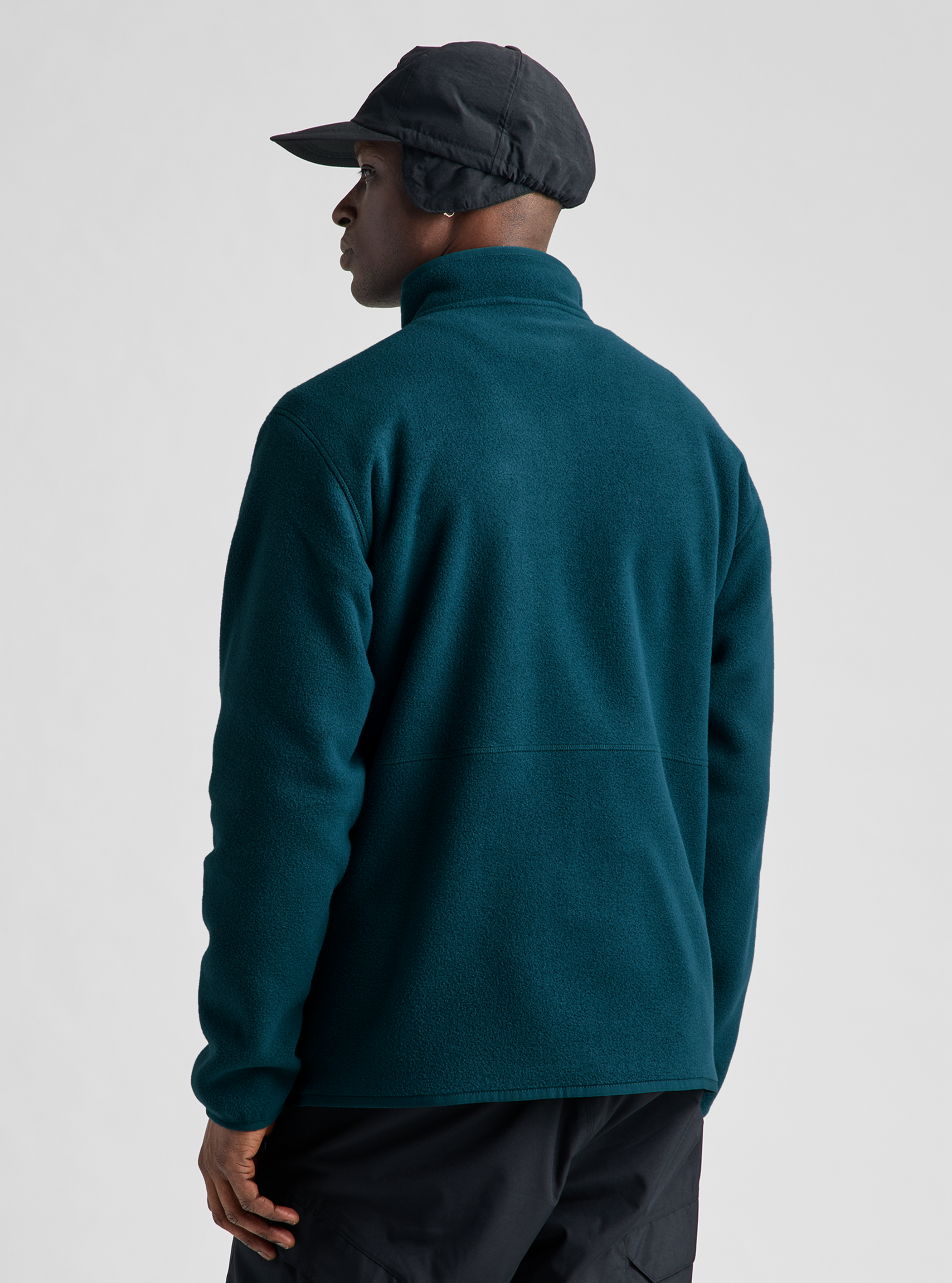 Product image of Men's Burton Cinder Full-Zip Fleece[Variant:Atlantic Teal]