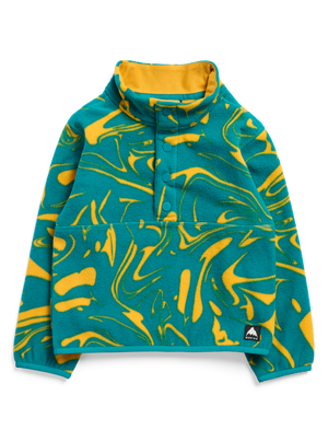 Product image of Toddlers' Burton Cinder Fleece Anorak[Variant:Liquid Gold]