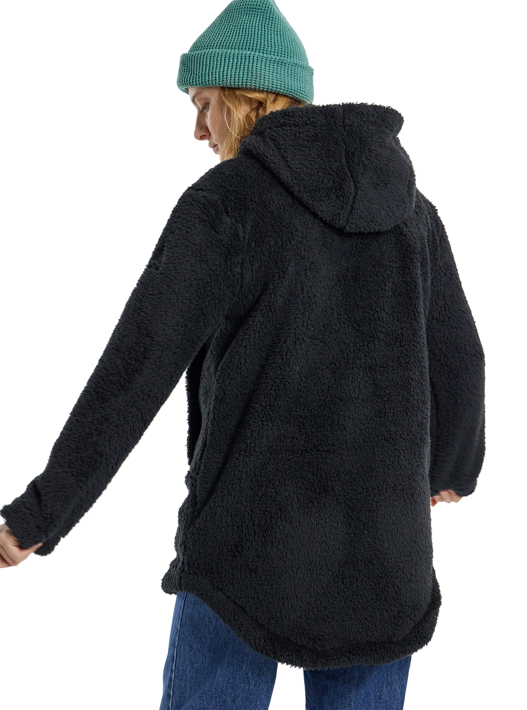 Product image of Women's Burton Minxy Hi-Loft Full-Zip Fleece[Variant:True Black]