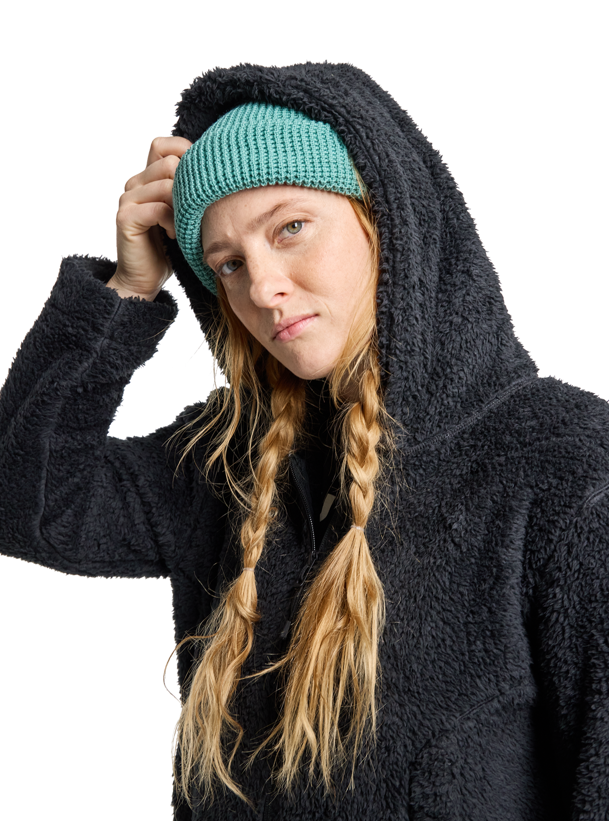 Burton Minxy Hi-Loft Fleeceoberteil mit durchgehendem Reißverschluss für Damen