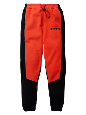 Product image of Burton Cinder Fleece Pants[Variant:Fiesta Red / True Black]