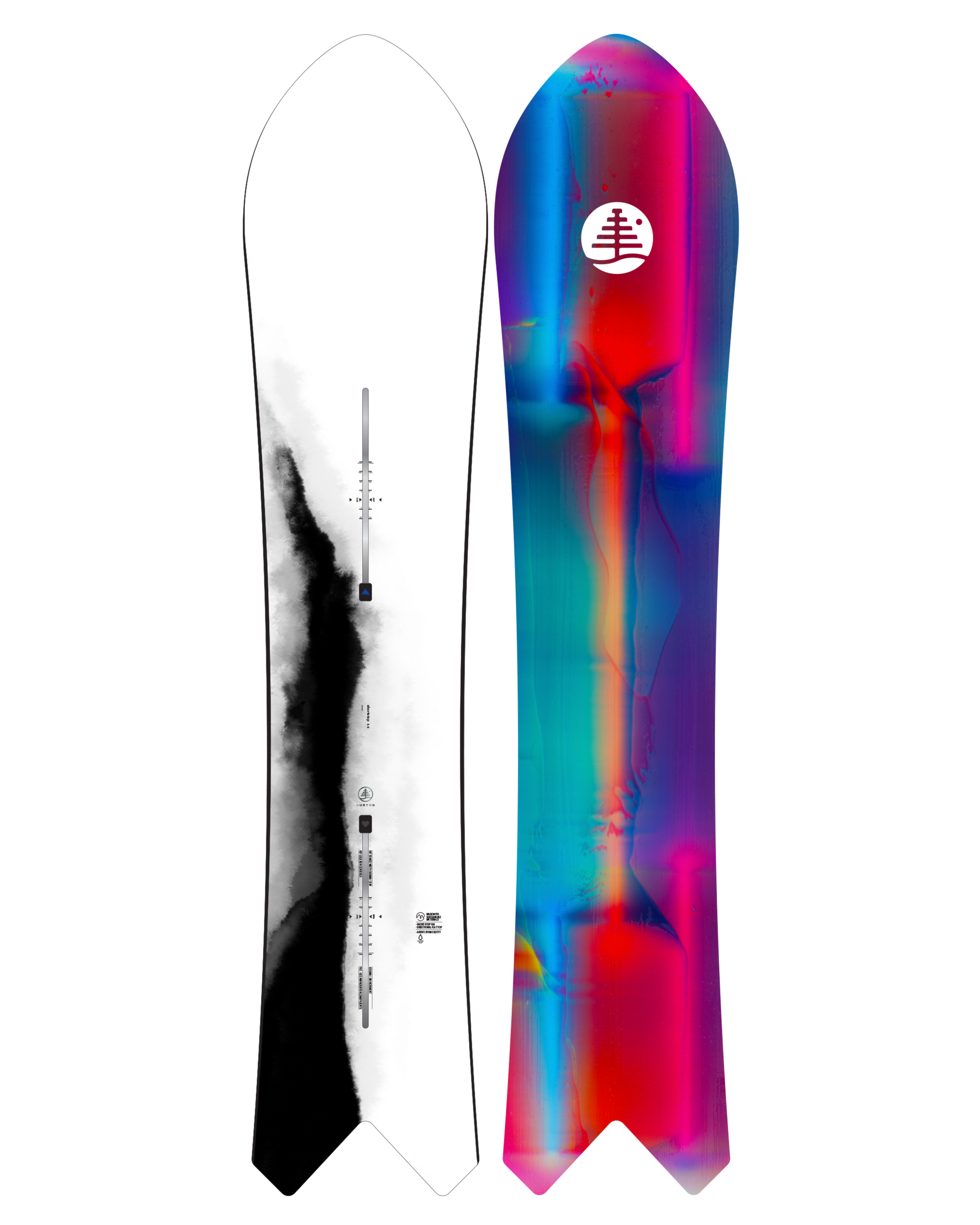 Burton Family Tree Short Stop Flat Top Snowboard | Burton.com Winter 2025