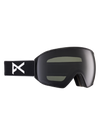 Product image of Anon M4 Low Bridge Fit Goggles (Toric) + Polarized Perceive Lens[Variant:Frame: Black, Lens: Perceive Sunny Polarized Onyx (10% / S3), Spare Lens: Perceive Variable Violet (34% / S2)]