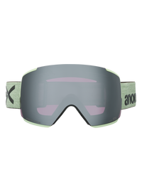 Product image of Anon M5 Goggles + Bonus Lens + MFI® Face Mask[Variant:Frame: Soft Sage, Lens: Perceive Sunny Onyx (6% / S4), Spare Lens: Perceive Variable Violet (34% / S2)]