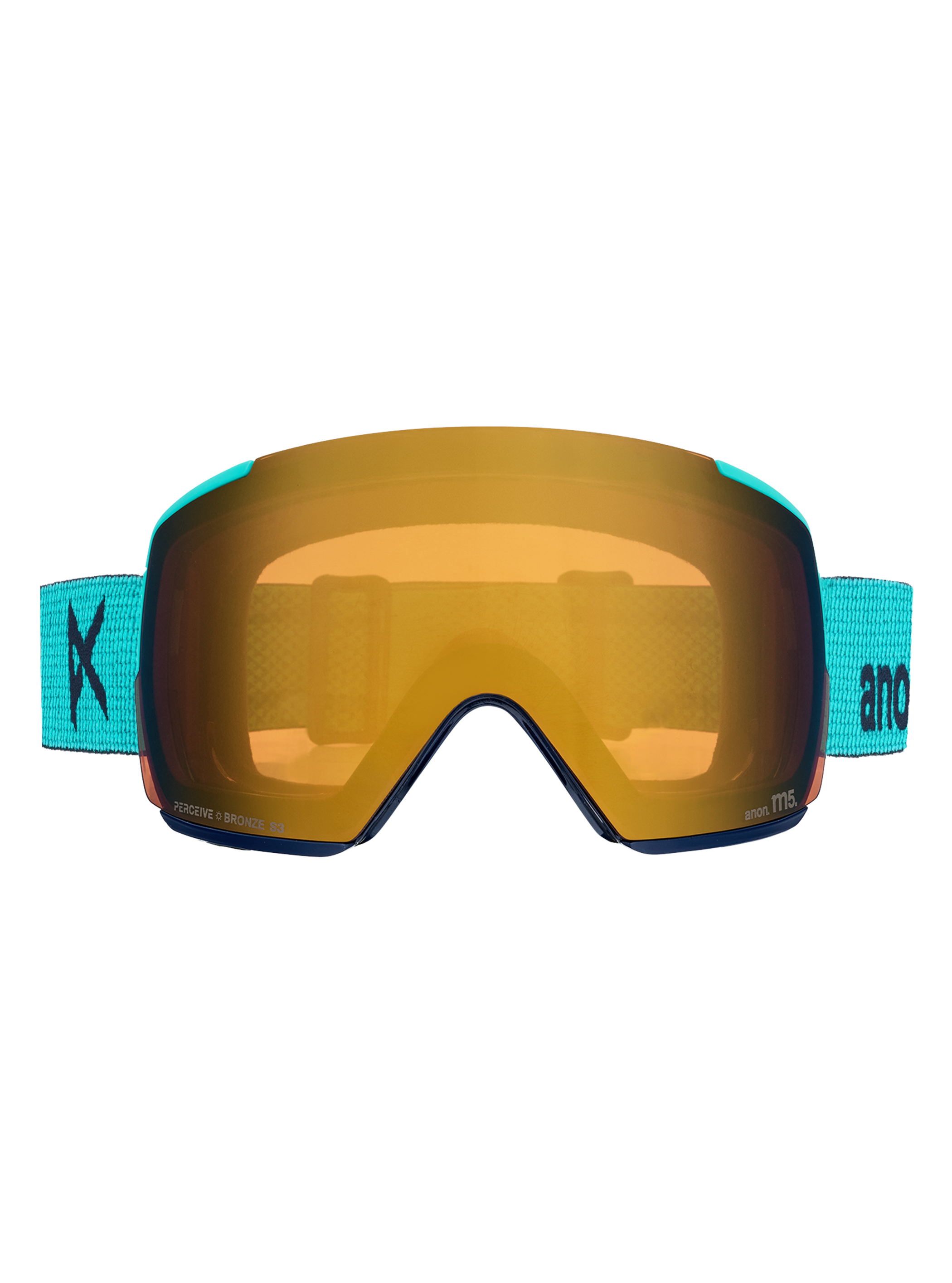 Product image of Anon M5 Goggles + Bonus Lens + MFI® Face Mask[Variant:Frame: Marine, Lens: Perceive Sunny Bronze (17% / S3), Spare Lens: Perceive Cloudy Burst (59% / S1)]