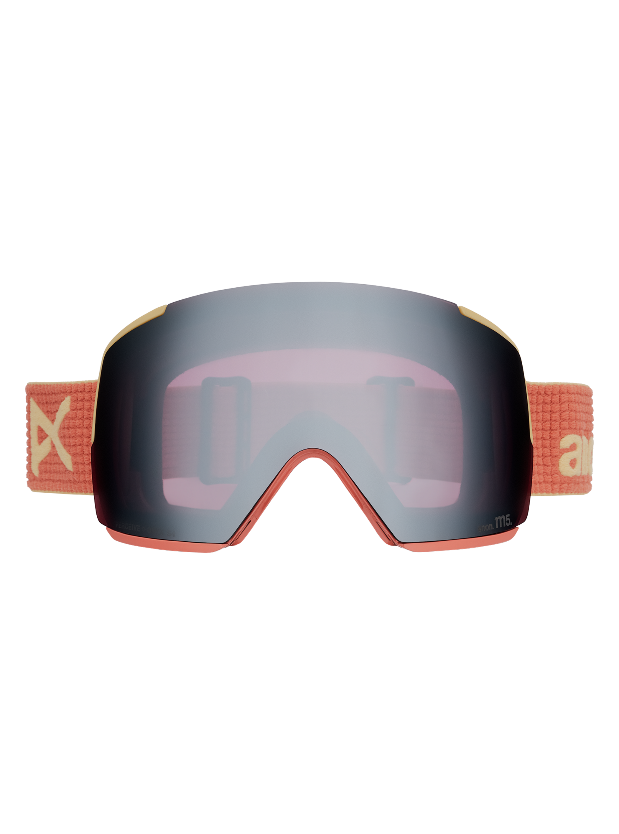 Product image of Anon M5 Goggles + Bonus Lens + MFI® Face Mask[Variant:Frame: Terracotta, Lens: Perceive Sunny Onyx (6% / S4), Spare Lens: Perceive Variable Violet (34% / S2)]