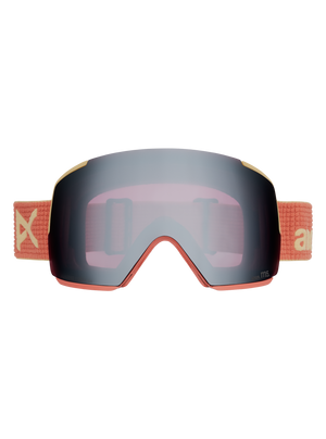 Product image of Anon M5 Goggles + Bonus Lens + MFI® Face Mask[Variant:Frame: Terracotta, Lens: Perceive Sunny Onyx (6% / S4), Spare Lens: Perceive Variable Violet (34% / S2)]