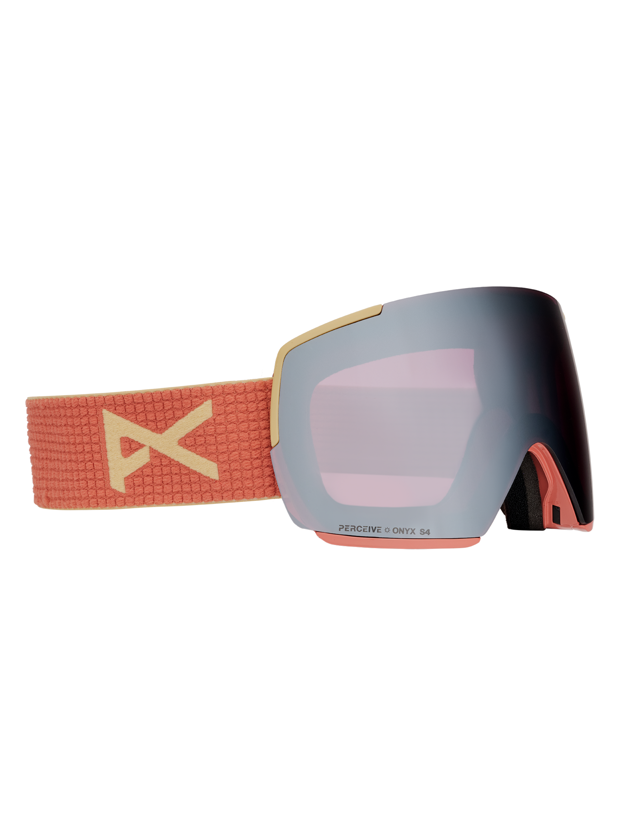 Product image of Anon M5 Goggles + Bonus Lens + MFI® Face Mask[Variant:Frame: Terracotta, Lens: Perceive Sunny Onyx (6% / S4), Spare Lens: Perceive Variable Violet (34% / S2)]