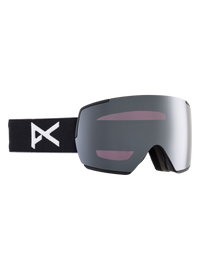 Product image of Anon M5 Low Bridge Fit Goggles + Polarized Perceive Lens[Variant: Frame: Black, Lens: Perceive Sunny Polarized Onyx (10% / S3), Spare Lens: Perceive Variable Violet (34% / S2)]
