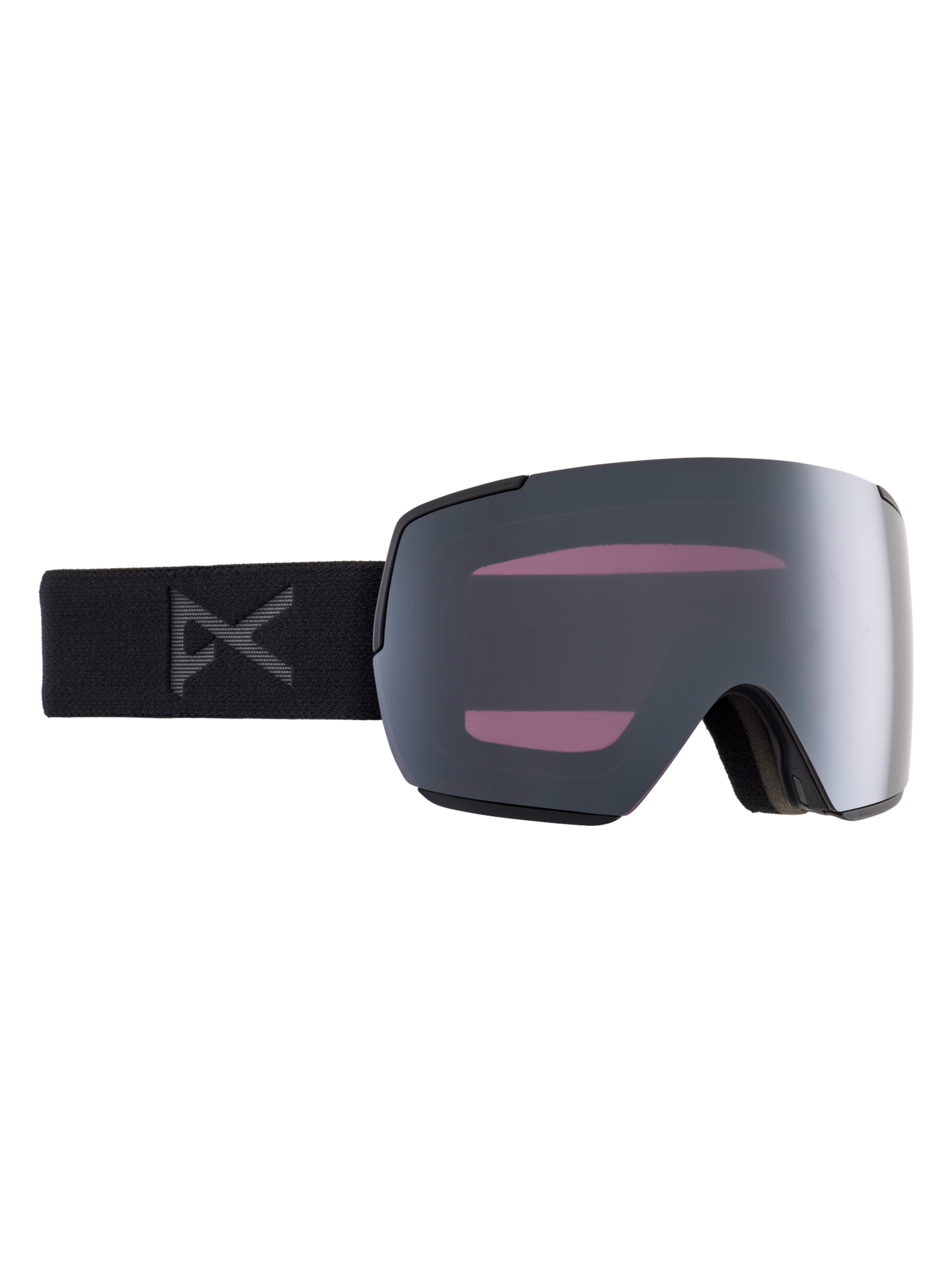 Product image of Anon M5S Low Bridge Fit Goggles + Bonus Lens + MFI® Face Mask[Variant:Frame: Smoke, Lens: Perceive Sunny Onyx (6% / S4), Spare Lens: Perceive Variable Violet (34% / S2)]