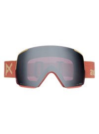 Product image of Anon M5S Goggles + Bonus Lens + MFI® Face Mask[Variant:Frame: Terracotta, Lens: Perceive Sunny Onyx (6% / S4), Spare Lens: Perceive Variable Violet (34% / S2)]