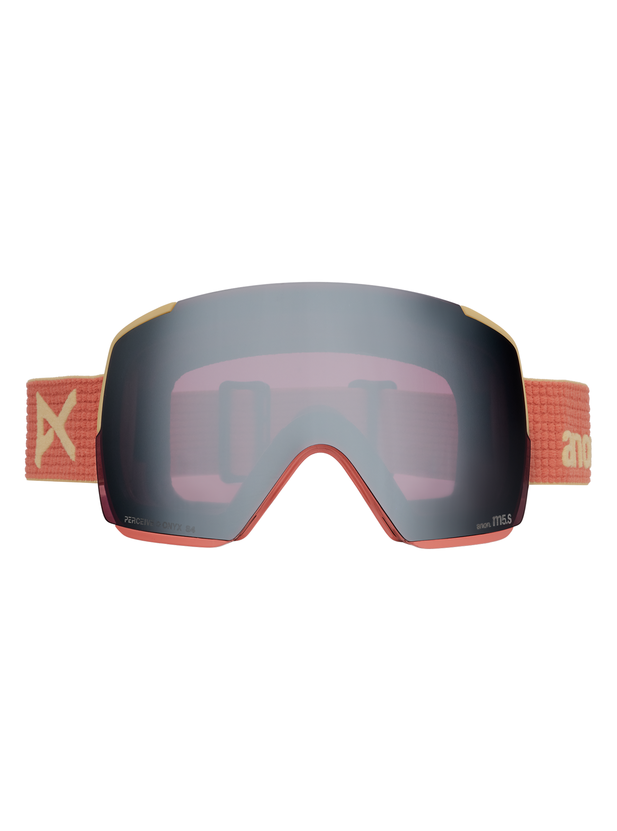 Product image of Anon M5S Goggles + Bonus Lens + MFI® Face Mask[Variant:Frame: Terracotta, Lens: Perceive Sunny Onyx (6% / S4), Spare Lens: Perceive Variable Violet (34% / S2)]