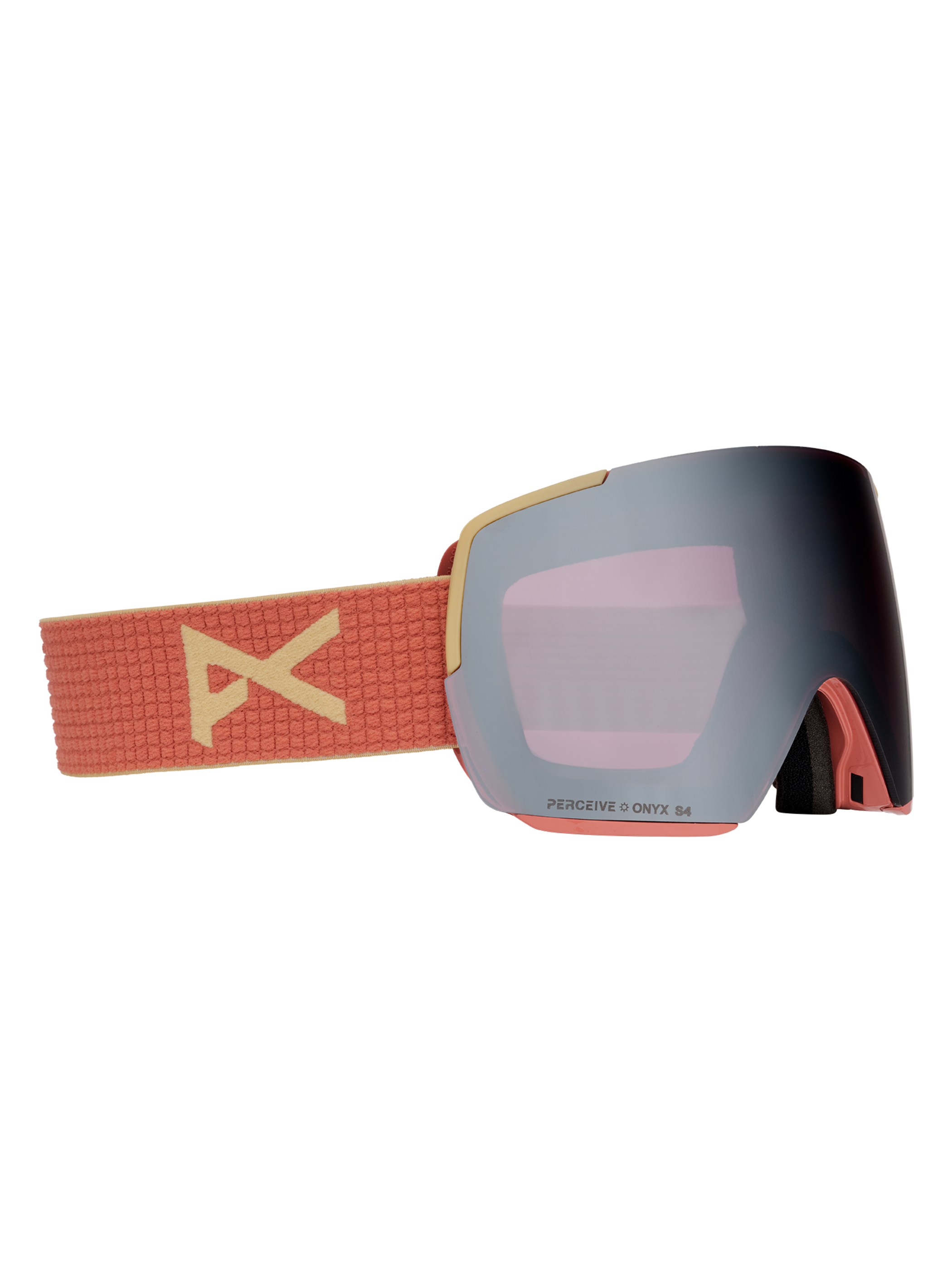 Product image of Anon M5S Goggles + Bonus Lens + MFI® Face Mask[Variant:Frame: Terracotta, Lens: Perceive Sunny Onyx (6% / S4), Spare Lens: Perceive Variable Violet (34% / S2)]