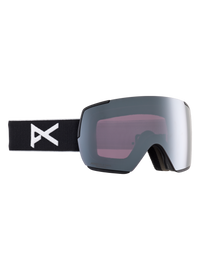 Product image of Anon M5S Low Bridge Fit Goggles + Polarized Perceive Lens[Variant:Frame: Black, Lens: Perceive Sunny Polarized Onyx (10% / S3), Spare Lens: Perceive Variable Violet (34% / S2)]