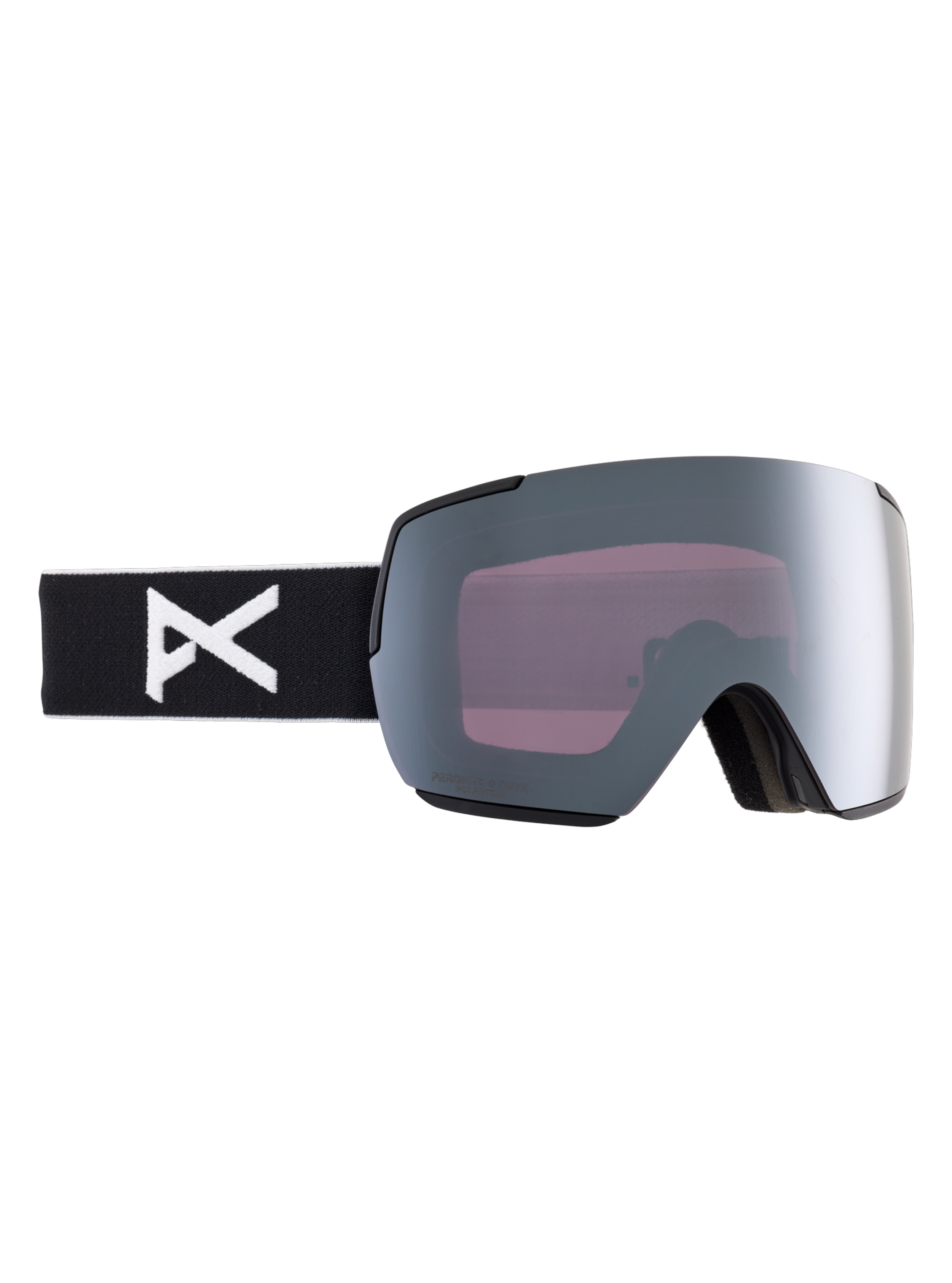 Product image of Anon M5S Low Bridge Fit Goggles + Polarized Perceive Lens[Variant:Frame: Black, Lens: Perceive Sunny Polarized Onyx (10% / S3), Spare Lens: Perceive Variable Violet (34% / S2)]