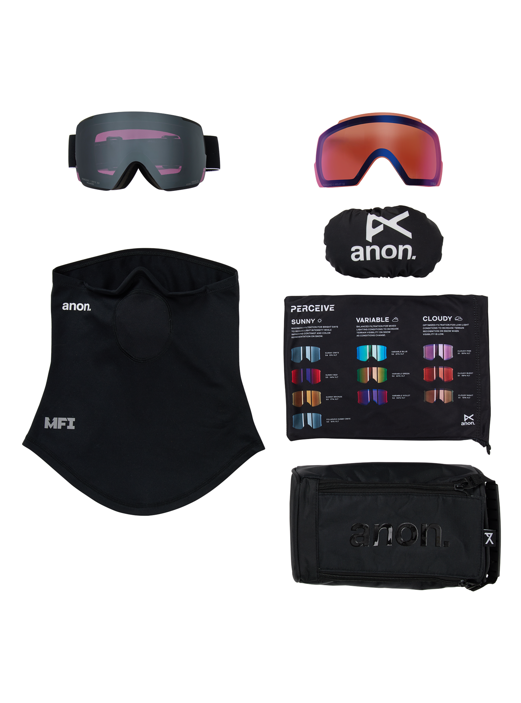 Anon M5S Goggles + Polarized Perceive Lens
