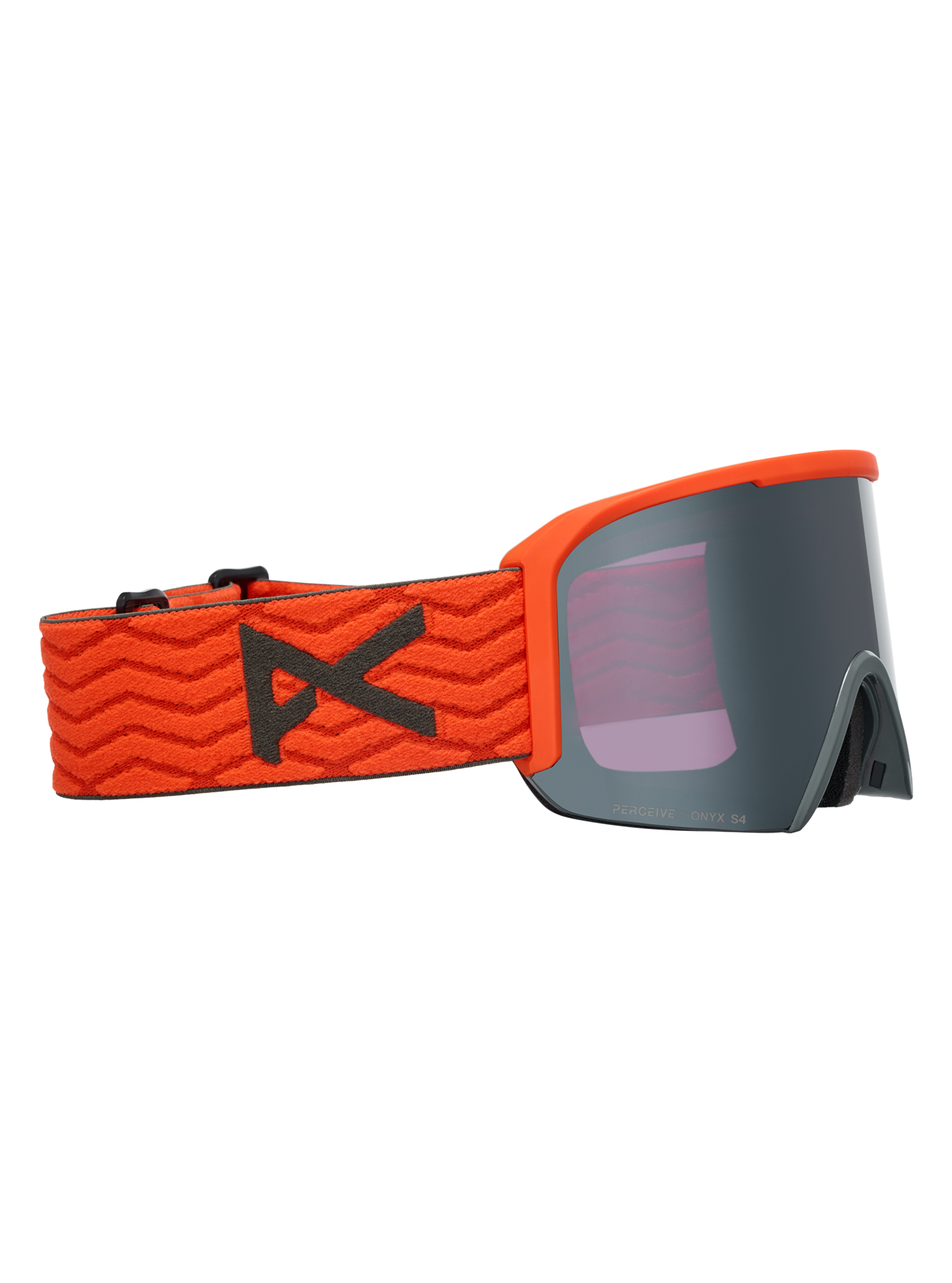 Product image of Anon Nesa Goggles + Bonus Lens + MFI® Face Mask[Variant:Frame: Fiesta Red, Lens: Perceive Sunny Onyx (6% / S4), Spare Lens: Perceive Cloudy Burst (59% / S1)]