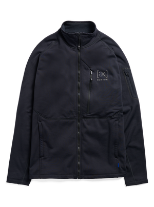 Product image of Men's Burton [ak] Baker Stretch Full-Zip Fleece[Variant:True Black]
