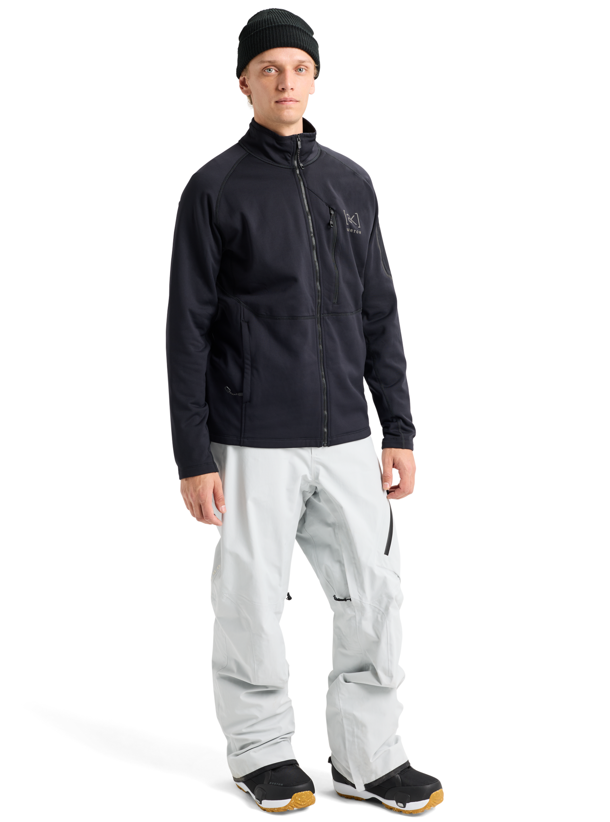 Burton [ak]® Baker Stretch-Fleece mit durchgehendem Reißverschluss für Herren